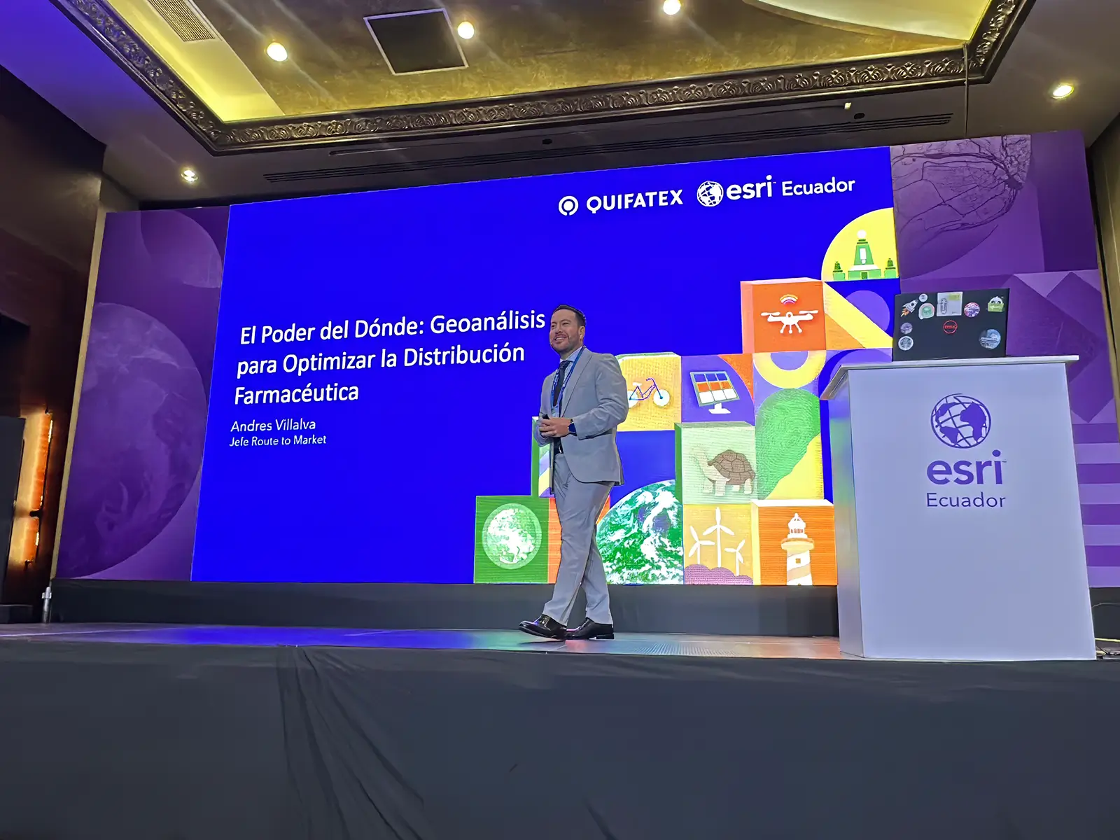 Quifatex presente en la Conferencia de Usuarios ESRI 2025